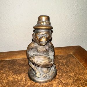 Vintage Bronze Monkey